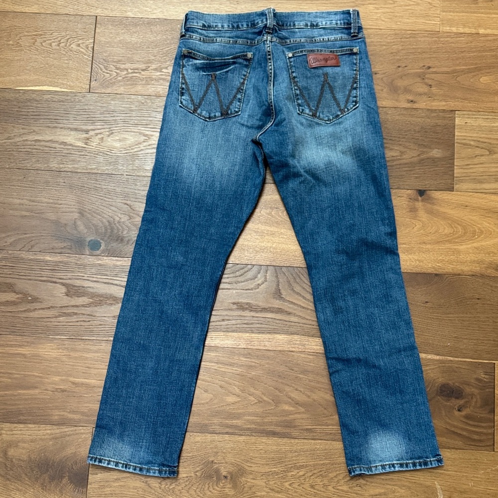 Mecca Men's Straight Fit Denim Jeans - Blue - Picture 3 of 3